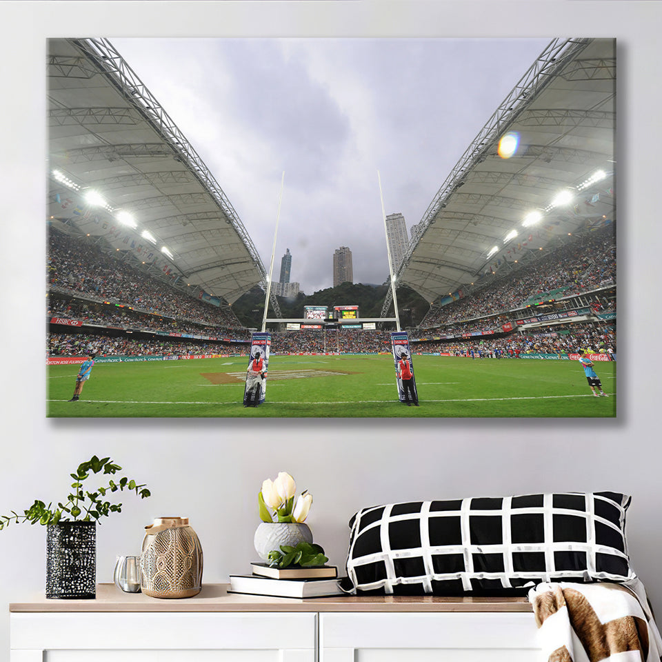 Hong Kong Stadium, Stadium Canvas, Sport Art, Gift for him, Fan Gift, Canvas Prints Wall Art Decor