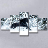 Horse Black Horse Decor Horse Print Large Canvas Prints Multi Panels Wall Art Prints Home Decor