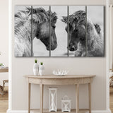 Horse Black White Horse Black And Extra Large Canvas Prints Multi Panels B Wall Art Prints Home Decor