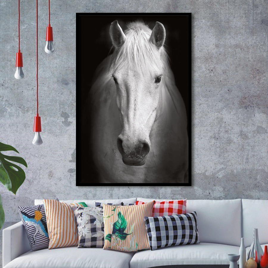 Horse Portrait 3 Framed Art Prints Wall Decor - Painting Prints, Wall Art, Framed Picture, For Sale