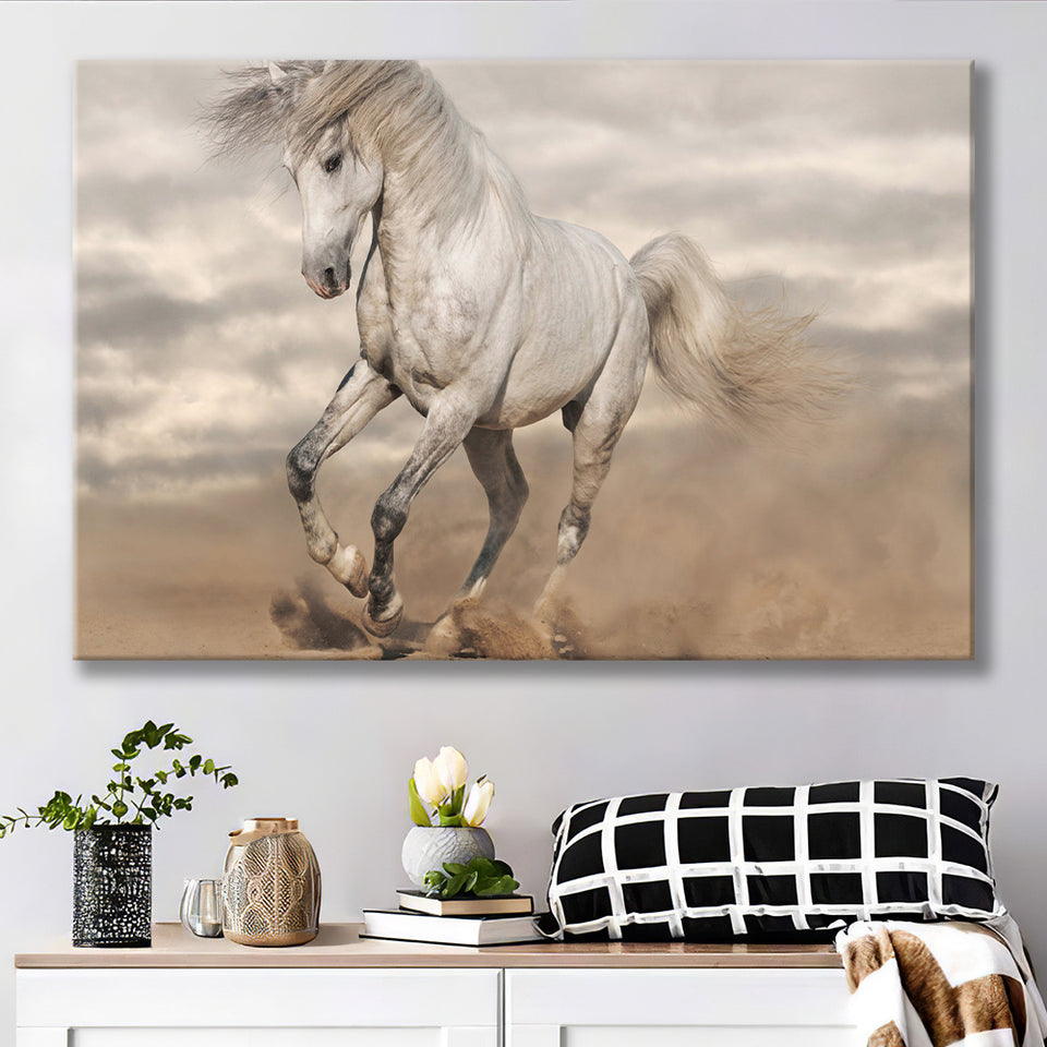Horse Rustic Canvas Prints Wall Art Decor - Painting Canvas,Home Decor, Ready to Hang