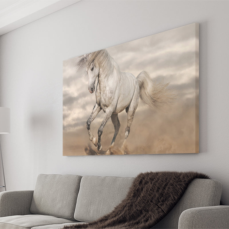 Horse Rustic Canvas Prints Wall Art Decor - Painting Canvas,Home Decor, Ready to Hang