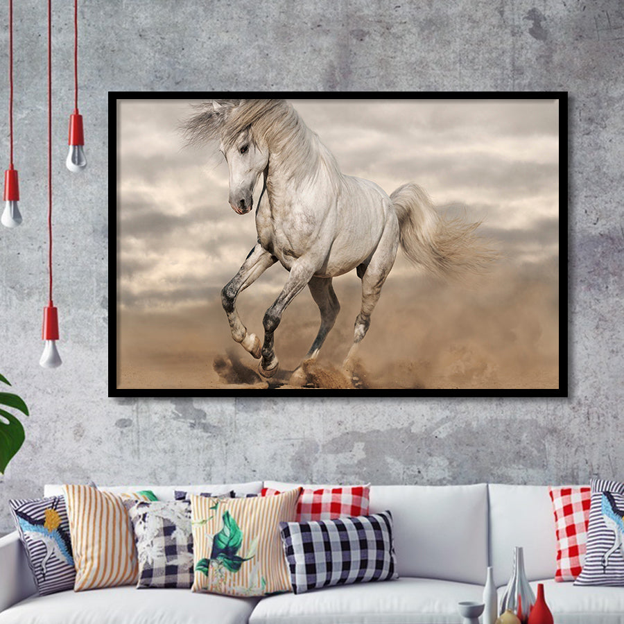 Horse Rustic Framed Art Prints Wall Art Decor, Framed Picture, Home Decor