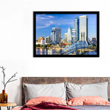 Hotels In Downtown Jacksonville Framed Wall Art Prints - Framed Prints, Prints for Sale, Framed Art