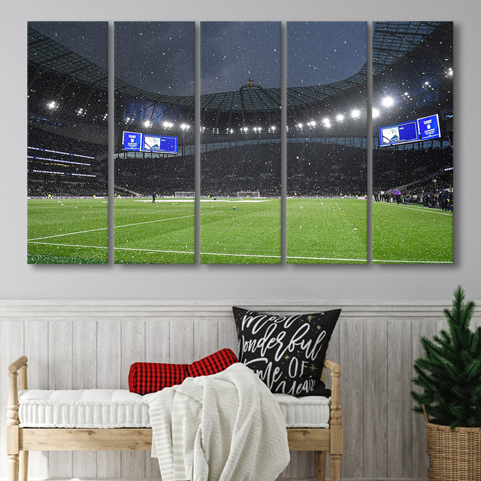 Hotspur Stadium, Stadium Canvas, Sport Art, Gift for him, Multi Panels B, Canvas Prints Wall Art Decor
