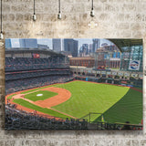 Houston Astros Stadium Canvas Prints Minute Maid Park Wall Art,Sport Stadium Art Prints, Fan Gift, Wall Decor