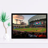 Houston Astros Wall Art Minute Maid Park Stadium Art Prints,Sport Stadium Art Prints, Fan Gift, Wall Decor