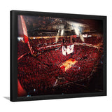 Houston Rockets, Stadium Canvas, Sport Art, Gift for him, Framed Art Prints Wall Art Decor, Framed Picture