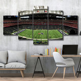 Houston Texans Stadium Canvas Prints NRG Stadium Wall Art Reliant,Multi Panels,Sport Stadium Art Prints, Fan Gift