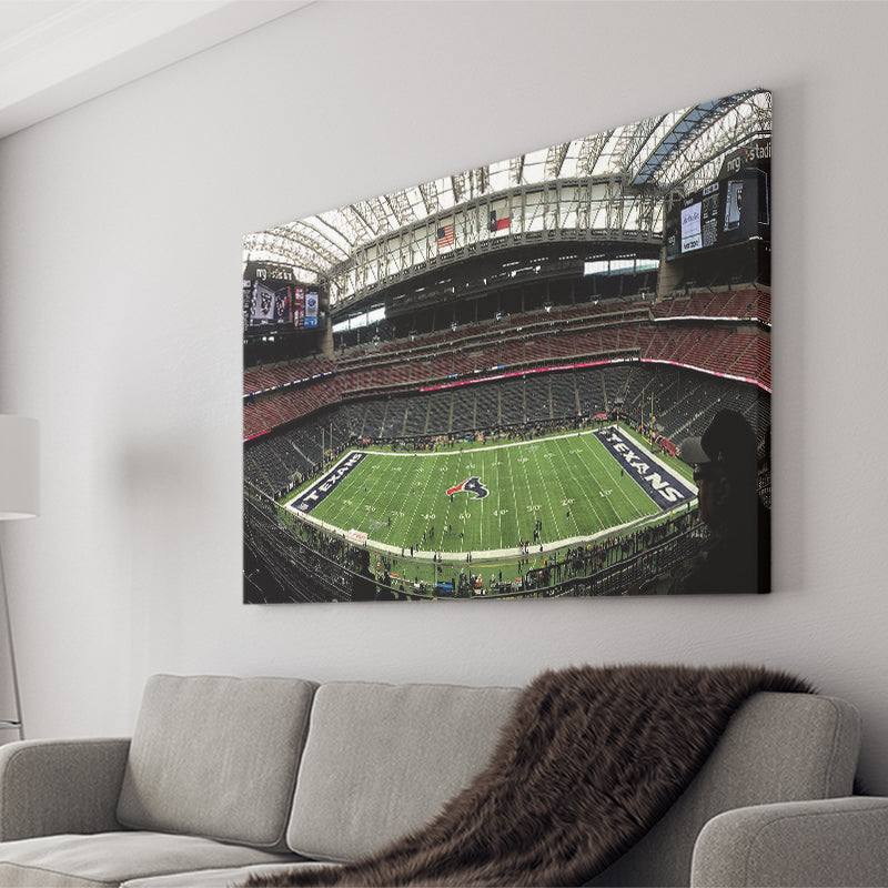 Houston Texans Stadium Canvas Prints NRG Stadium Wall Art Reliant,Sport Stadium Art Prints, Fan Gift, Wall Decor