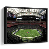 Houston Texans Stadium Framed Canvas Prints NRG Stadium Wall Art Reliant,Sport Stadium Art Prints, Fan Gift
