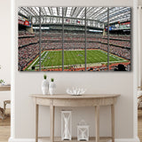 Houston Texans Wall Art NRG Stadium Canvas Prints Reliant,Multi Panels B,Sport Stadium Art Prints, Fan Gift