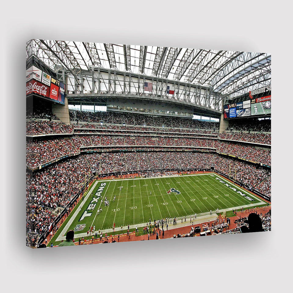 Houston Texans Wall Art NRG Stadium Canvas Prints Reliant,Sport Stadium Art Prints, Fan Gift, Wall Decor