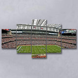 Houston Texans Wall Art NRG Stadium Canvas Prints Reliant,Multi Panels,Sport Stadium Art Prints, Fan Gift