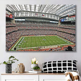 Houston Texans Wall Art NRG Stadium Canvas Prints Reliant,Sport Stadium Art Prints, Fan Gift, Wall Decor