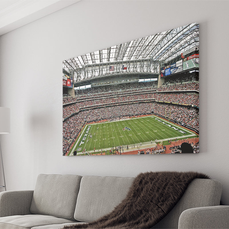 Houston Texans Wall Art NRG Stadium Canvas Prints Reliant,Sport Stadium Art Prints, Fan Gift, Wall Decor