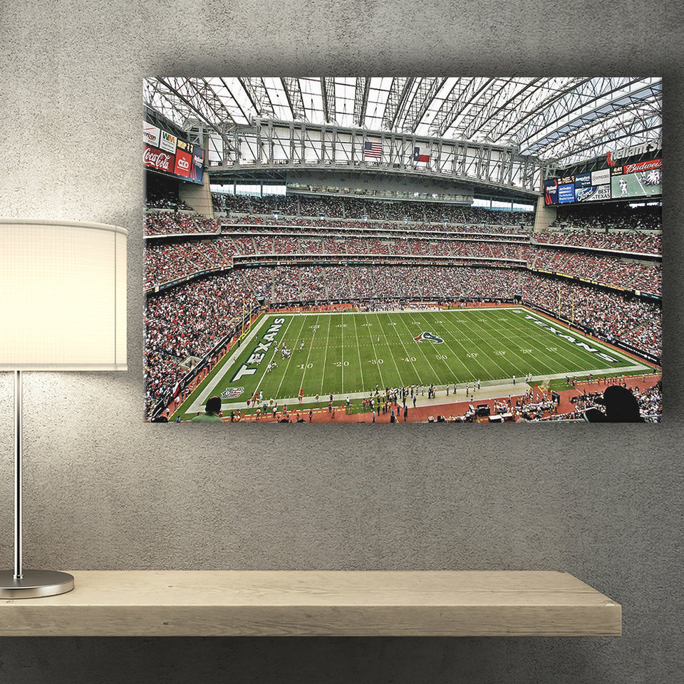 Houston Texans Wall Art NRG Stadium Canvas Prints Reliant,Sport Stadium Art Prints, Fan Gift, Wall Decor