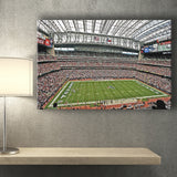 Houston Texans Wall Art NRG Stadium Canvas Prints Reliant,Sport Stadium Art Prints, Fan Gift, Wall Decor