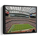 Houston Texans Wall Art NRG Stadium Framed Canvas Prints Reliant,Sport Stadium Art Prints, Fan Gift