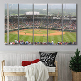 Howard J Lamade Stadium Wall Art Little League,Multi Panels B,Sport Stadium Art Prints, Fan Gift