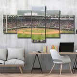 Howard J Lamade Stadium Wall Art Little League,Multi Panels,Sport Stadium Art Prints, Fan Gift
