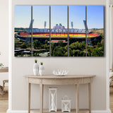 Hrazdan Stadium, Stadium Canvas, Sport Art, Gift for him, Multi Panels B, Canvas Prints Wall Art Decor