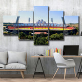 Hrazdan Stadium, Stadium Canvas, Sport Art, Large Canvas, Multi Panels, Canvas Prints Wall Art Decor