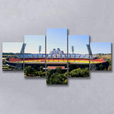 Hrazdan Stadium, Stadium Canvas, Sport Art, Large Canvas, Multi Panels, Canvas Prints Wall Art Decor
