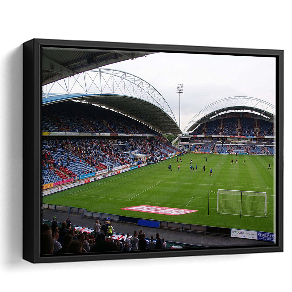 Huddersfield Town Stadium Framed Canvas Prints Galpharm Stadium Wall Art Kirklees,Sport Stadium Art Prints, Fan Gift