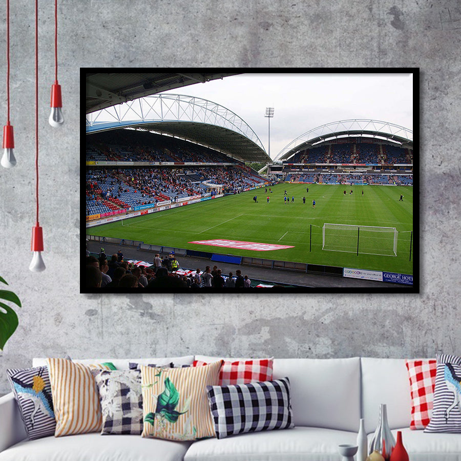 Huddersfield Town Stadium Art Prints Galpharm Stadium Wall Art Kirklees,Sport Stadium Art Prints, Fan Gift, Wall Decor
