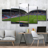 Huddersfield Town Stadium Canvas Prints Galpharm Stadium Wall Art Kirklees,Multi Panels,Sport Stadium Art Prints, Fan Gift