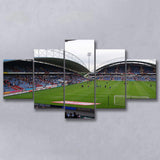Huddersfield Town Stadium Canvas Prints Galpharm Stadium Wall Art Kirklees,Multi Panels,Sport Stadium Art Prints, Fan Gift
