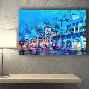 Huntington Beach Canvas Prints Wall Art Decor - Painting Canvas, Art Print, Home Decor, Ready to Hang