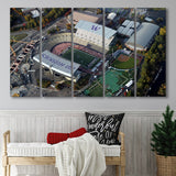 Husky Stadium Canvas Prints Washington Huskies Wall Art American,Multi Panels B,Sport Stadium Art Prints, Fan Gift