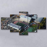 Husky Stadium Canvas Prints Washington Huskies Wall Art American,Multi Panels,Sport Stadium Art Prints, Fan Gift