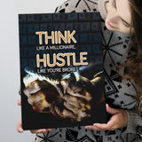 Hustle Wall Art Think Like A Millionaire Hustle Like Your Broke Canvas Prints Wall Art - Painting Canvas, Wall Decor, Painting Prints