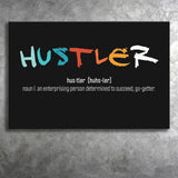 Hustler Definition Canvas Prints Wall Art - Painting Prints, Wall Decor, Art Prints