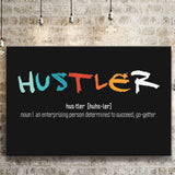 Hustler Definition Canvas Prints Wall Art - Painting Prints, Wall Decor, Art Prints