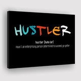 Hustler Definition Canvas Prints Wall Art - Painting Prints, Wall Decor, Art Prints