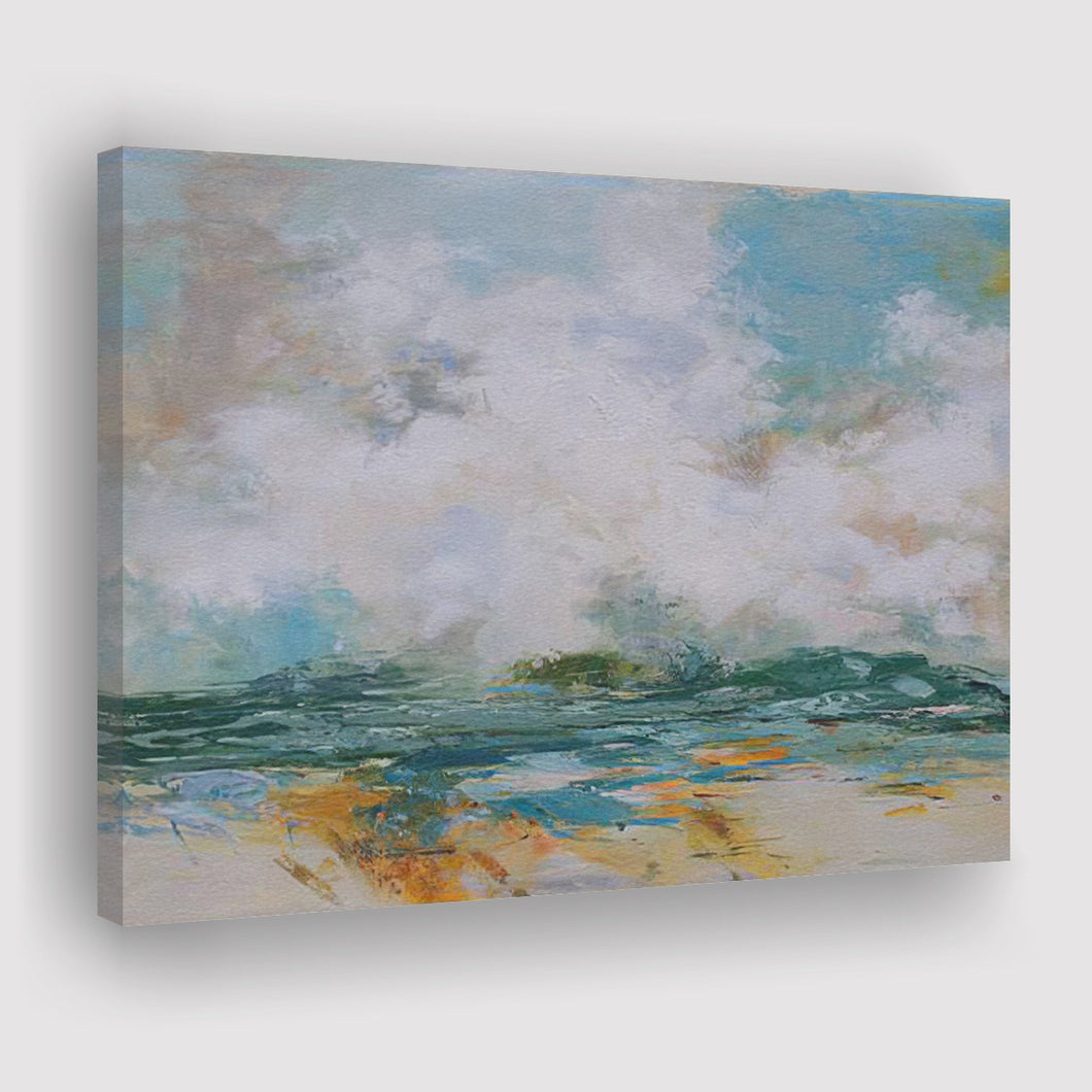 Impressionist Seascape Canvas Prints Wall Art - Painting Canvas, Art Prints, Wall Decor, Home Decor, Prints for Sale