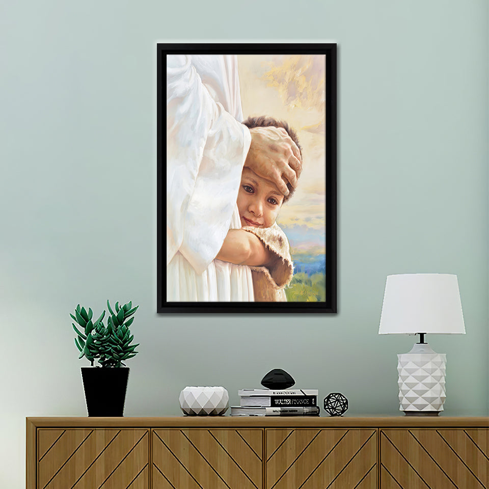 I Am A Child Of God Framed Canvas Prints - Painting Canvas, Framed Art, Prints for Sale, Wall Art, Wall Decor