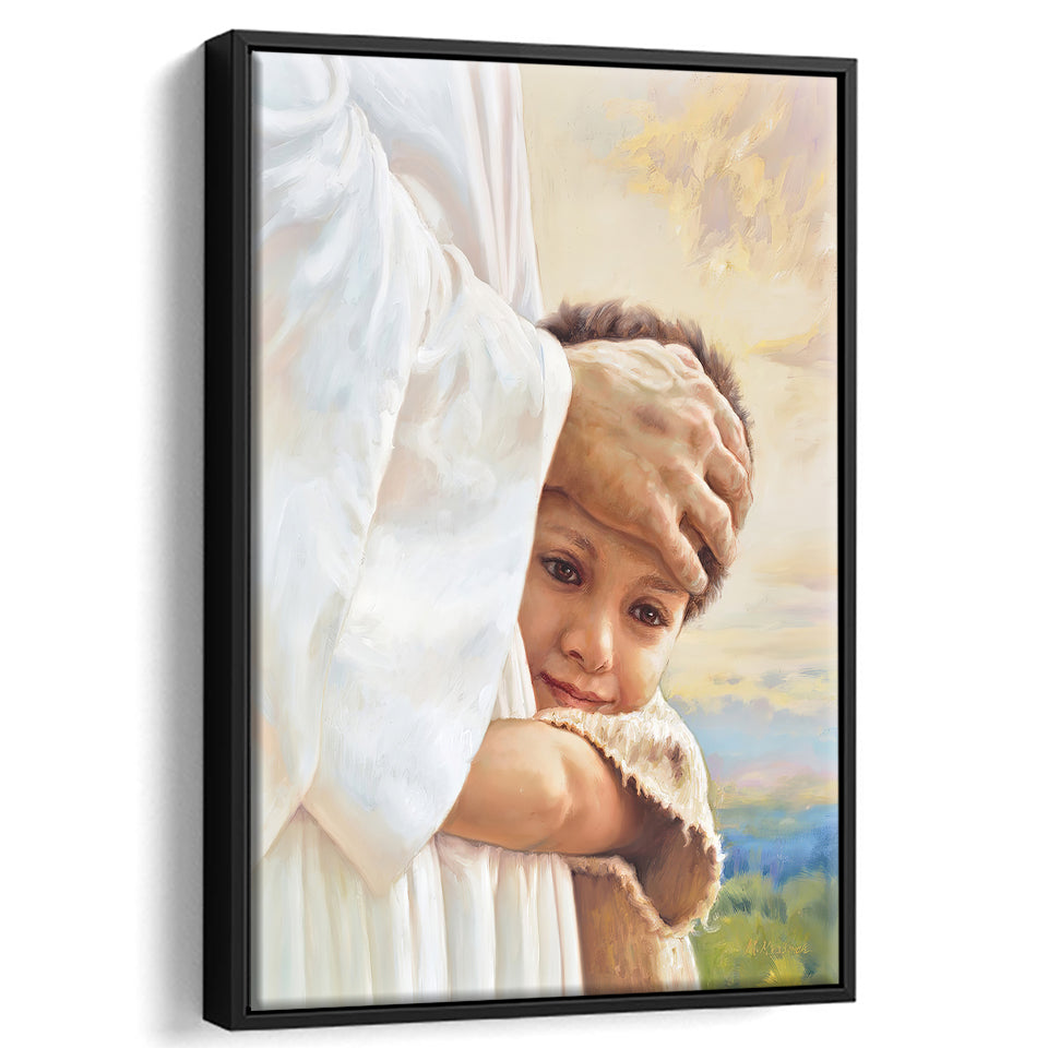 I Am A Child Of God Framed Canvas Prints - Painting Canvas, Framed Art, Prints for Sale, Wall Art, Wall Decor