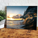 I Capture The Majestic Power Of Ocean Waves Canvas Wall Art - Canvas Prints, Prints For Sale, Painting Canvas,Canvas On Sale