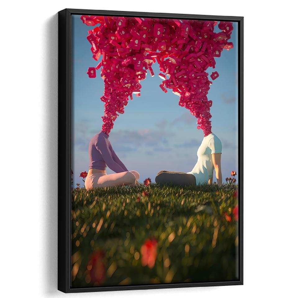 Wall Canvas Prints | I Like You - Canvas Art, Framed Canvas, Painting Canvas