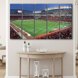 Ibaraki Kashima Stadium, Stadium Canvas, Sport Art, Gift for him, Multi Panels B, Canvas Prints Wall Art Decor