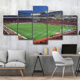 Ibaraki Kashima Stadium, Stadium Canvas, Sport Art, Large Canvas, Multi Panels, Canvas Prints Wall Art Decor