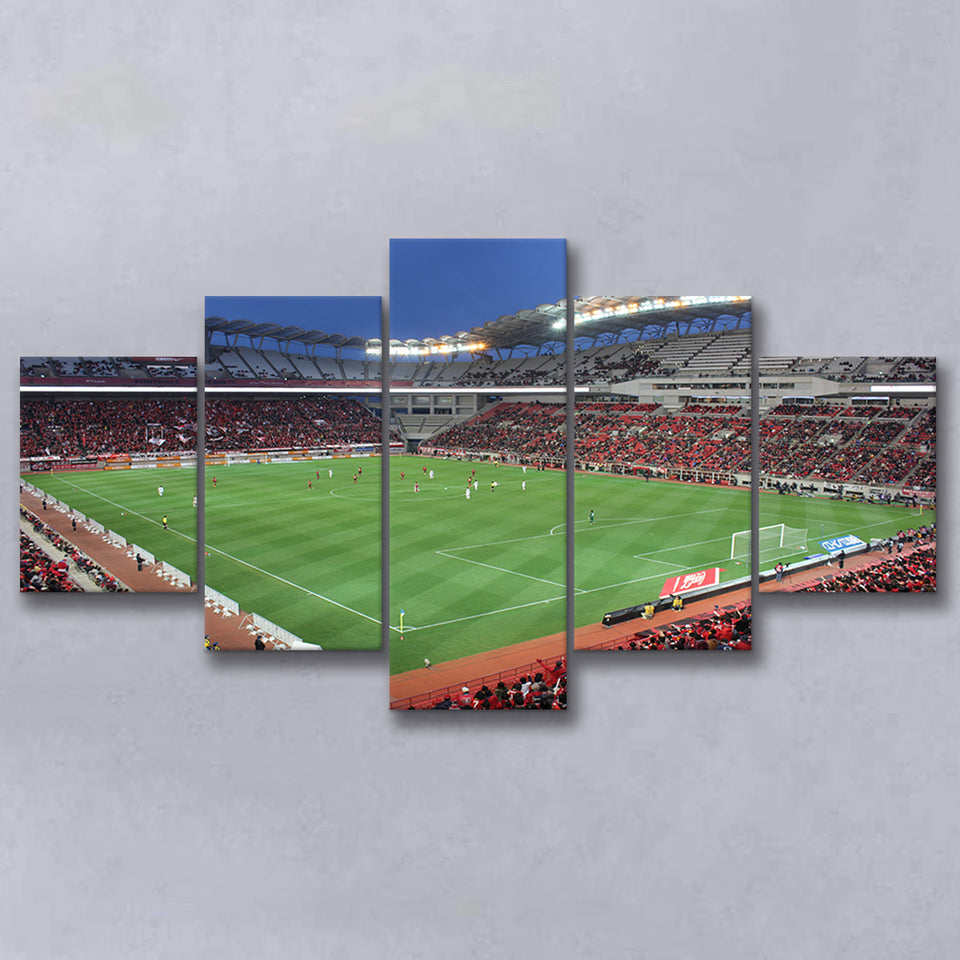 Ibaraki Kashima Stadium, Stadium Canvas, Sport Art, Large Canvas, Multi Panels, Canvas Prints Wall Art Decor