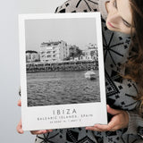Ibiza Balearic Islands 1 Black And White Art Canvas Prints Wall Art Home Decor