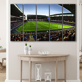Ibrox Football Stadium, Stadium Canvas, Sport Art, Gift for him, Multi Panels B, Canvas Prints Wall Art Decor