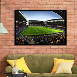 Ibrox Football Stadium, Stadium Canvas, Sport Art, Gift for him, Framed Art Prints Wall Art Decor, Framed Picture